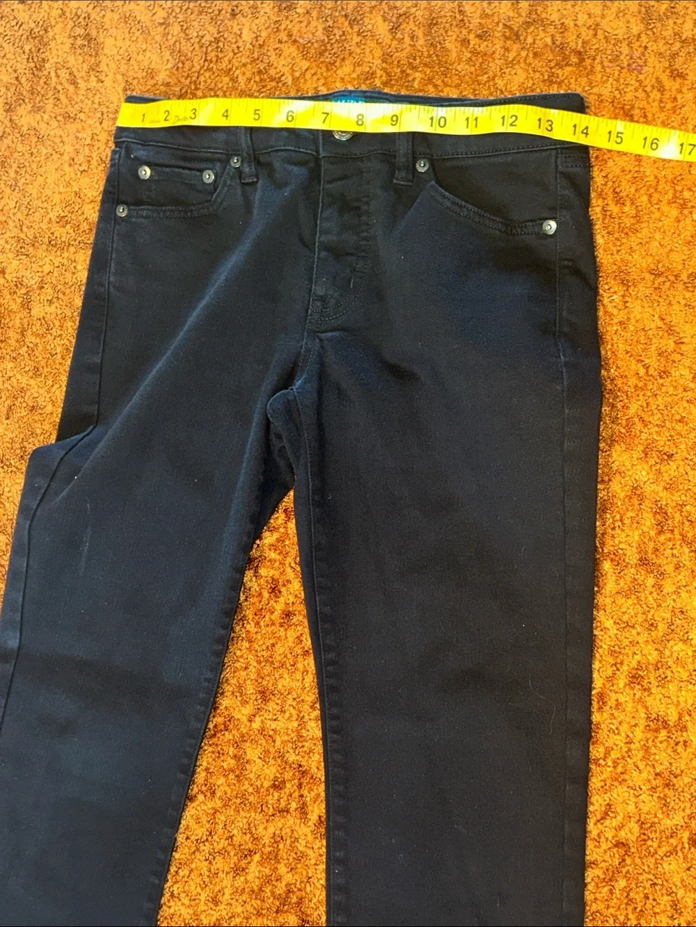 Lauren Ralph Lauren Black Straight Leg Women's Jeans